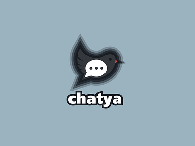 Daily Logo Challenge: Day 39 |Messaging App Logo animal logo app logo chat dailylogo dailylogochallenge design logo messenger pigeon vector