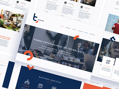 BC Tecnología branding design ui