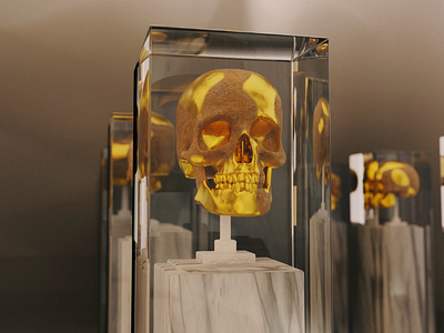 The Hall Of The Fancy Death art c4d design