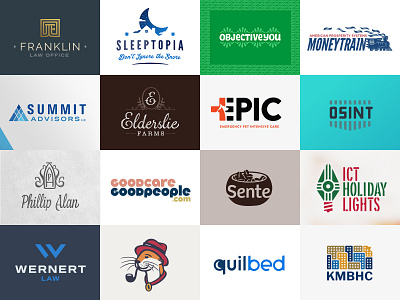 Baseline Creative Logo Collection 2018 baseline creative brand identity collection identity logos new year year in review