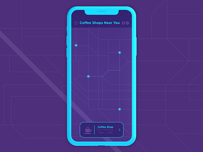 Daily Ui Challenge 020 - Location Tracker app challenge daily daily ui dailyui design location location tracker tracker ui