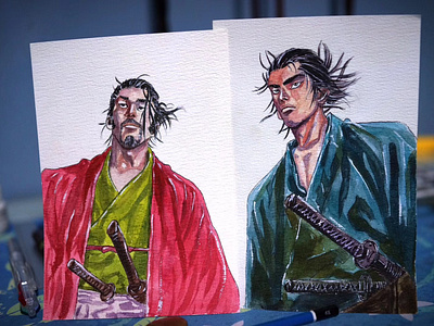 バガボンド Miyamoto Musashi Hon'iden Matahachi honiden matahachi miyamoto musashi