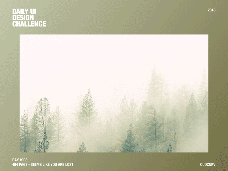 Daily Ui / Day 8 - 404 Page 404 error 404 page daily ui day 008 day 8 dribbble