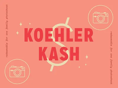 Photoshoot Coupon cash coupon draft ux