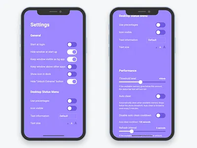 Admin Settings Toggle admin codepen component mobile panel responsive settings slider toggle ui ux