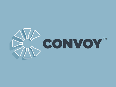 Convoy Labs Logo branding c convoy flask lab laboratory labs logo logo design