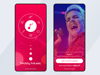 Music App Ui animation apps art brand ios app ios apps ios ui iphone ui mobile screen mobile ui music app music app ui music ui registration ui sign in ui splash screen splashui ui ui design ux