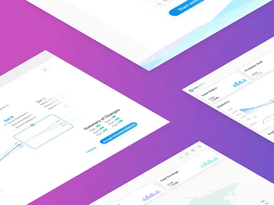 Supply Chain Management Application dashboard ui ux