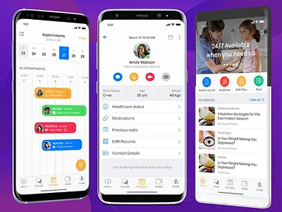 Patient Appointments booking appointment doctor medical app medicine app patient app