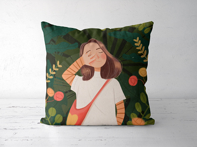 Sister cartoon character art cut girl illustartion