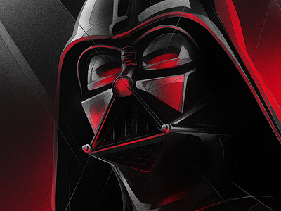 Darth Vader darth vader death death star design dynamic film helmet illustration may the fourth pop art poster power powerful red sci fi soldier star star wars stormtrooper triology