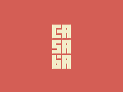 [Day 4] CASABA brand branding daily challenge lettering logo vegan vegetarian