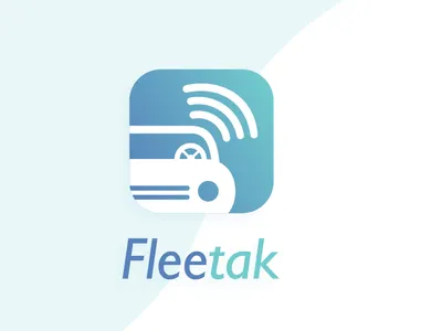 logo design app blue branding car app design design art fleet management icon illustration logo logo design sketch vector web website wifi