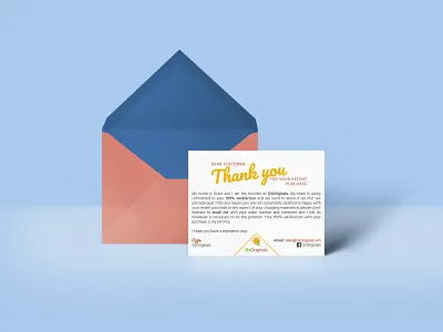 Oz Originals Thank you card adobe illustrator cc adobe photoshop cc print design thank you card thank you card design