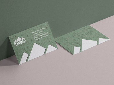 Ranger Experience Co. adventure branding business card business card psd design experience graphicdesign green illustrator life logo logodesign minimalism mock up mountains photoshop ranger typography wild wildlife