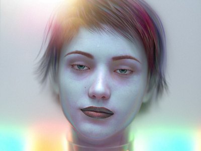 Cyberwave 3d art art direction cinema 4d film