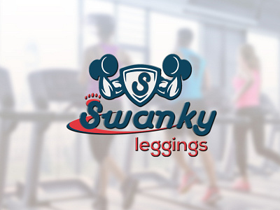 Swanky Leggings Logo design_parvez Raton app awesome design branding design flat graphic gym logo icon identity illustration illustrator lettering logo minimal type typography ux vector website