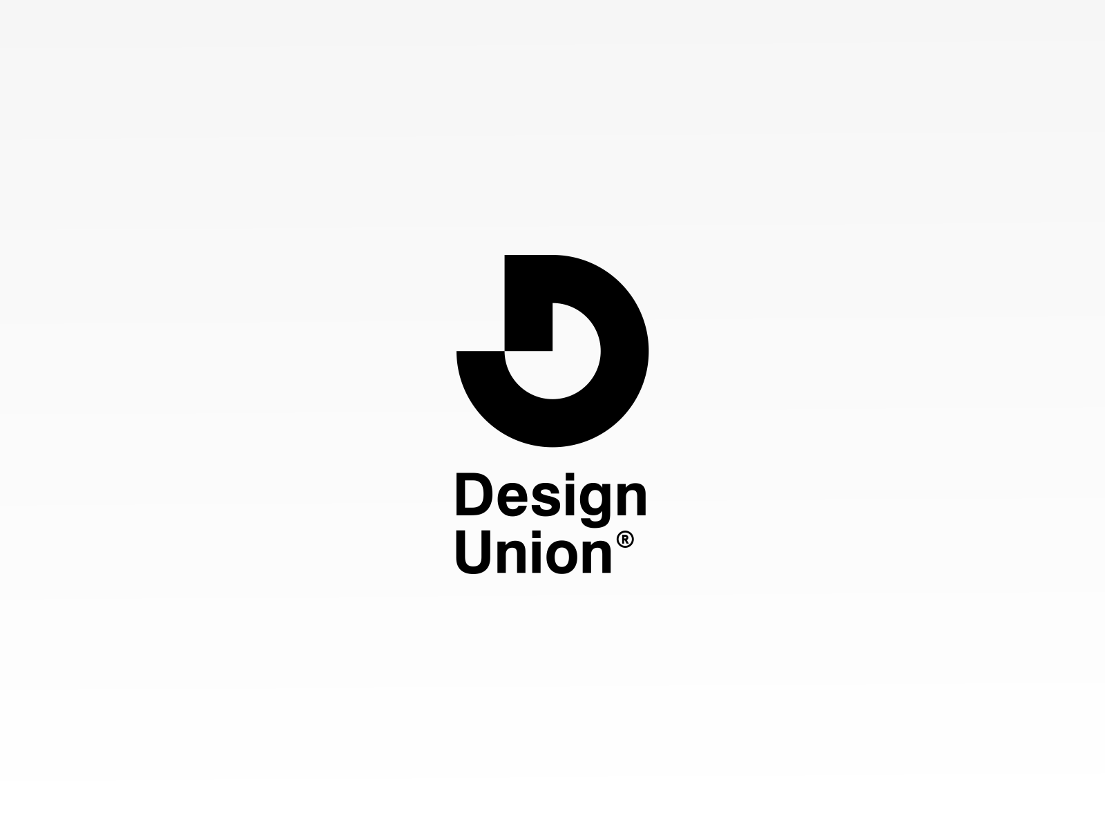 Design Union art branding design geometric logo minimal monogram people place union