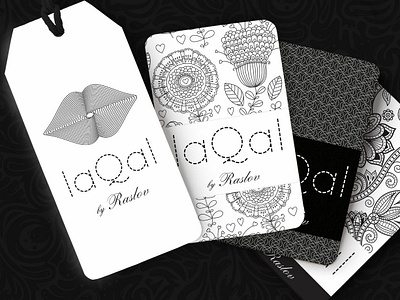 Clothing collection «LaQaL»: naming, logo and label design clothing collection naming