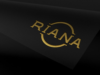 Oriana Printing black branding circle design fantasy gold golden graphicdesign illustrator logo logodesign minimalism mock up oriana paper photoshop print ring typography yellow