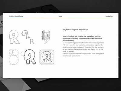 REGMIND Inspiration brand and identity brand guide brand guidelines design graphic design inspiration law legal logo logotype responsive logo restaurant