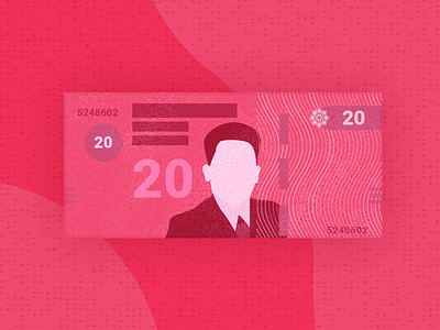 Tribute For The Tunisian 8th Revolution Anniversary illustration money redesign. revolution tribute tunisia tunisie