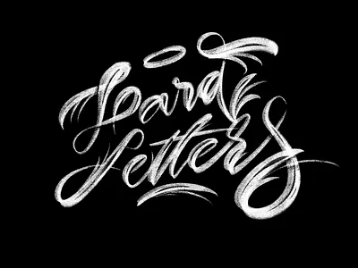 Hard Letters design hand lettering lettering letters type typography