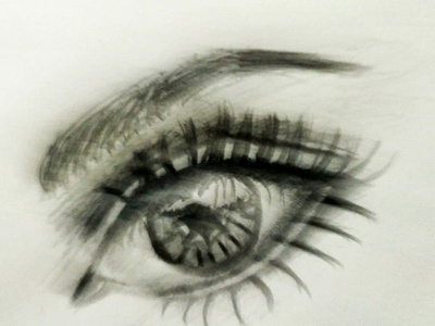 Eye for Eye pencil sketch