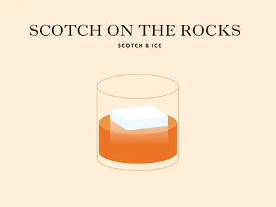 Scotch On The Rocks alcohol drink ice ive been drinkin on the rocks scotch