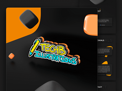 TechBanana's Thread Design 3d c4d render thread design