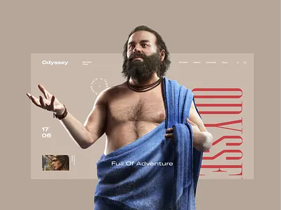 Odyssey art colors concept design designe icon interaction interface logo pic picture slide typography ui ux vector web