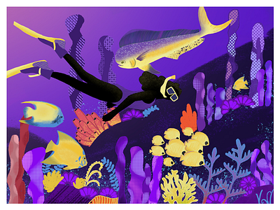 Ocean illustration