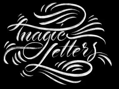 Magic Letters handlettering handmade ipadpro lettering letters procreate type
