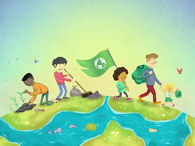 Tidy & Recycle! children earth eco friendly education environmentalism family green savetheplanet tidying