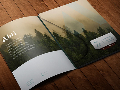 Folder design beauty brand identity branding clleanc collateral cosmetics folder logo organic stationery