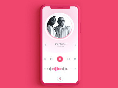 player music concept adobe xd concept design ui ux