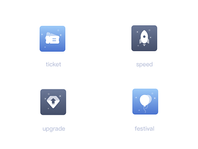 Iconpng balloon blue diamond festival rocket speed ticket upgrade