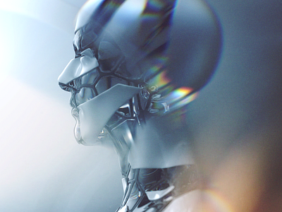 Android 3d art android design experimental design film