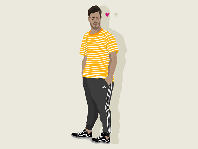 A man illustration