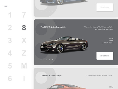 Auto Catalog app auto car catalog clean commerce elegant minimal photoshop product ps shop showcase store tablet uidesign web