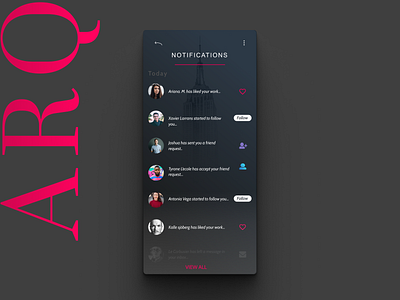 Notifications Daily Ui 049 049 app architechture arquitetura branding clean daily ui design figma illustration learning minimal notifications simple social media typography ui ux web website