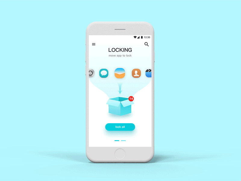 Applock interface lock ui