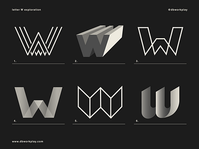 W's branding design icon illustration logo logomark symbol type typography vector visual identity