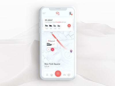 Car Delivery app car colors delivery design ios iphonex mobile mobile app mockup product typography ui ui designer uidesign user interface ux web