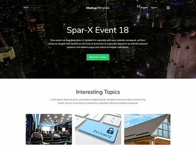 Hot Meetup conference conference design conferences event event agency joomla joomla template meetup meetups responsive responsive design template