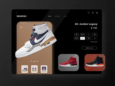 Sneaker Web Page air jordan nike sb nike shop sneaker sneaker shop sneakers web page webdesign website design