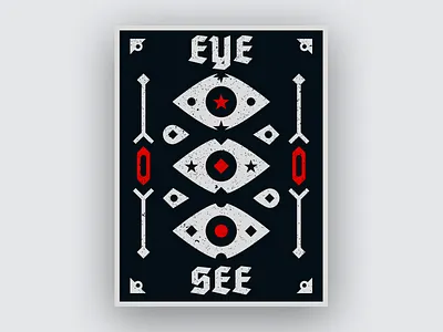 Do you ? 2d art 3 colors adobe art clean design exploration eye flat illustration illustrator kazakov poster redisign see simple textured typography vector veselin