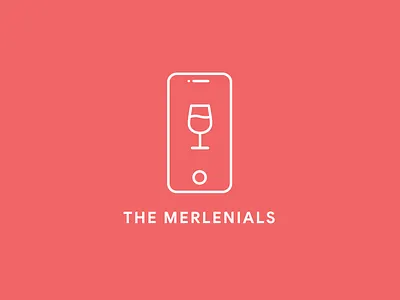 The Merlenials app brand branding clean design flat icon identity illustration illustrator logo minimal mobile type ui vector