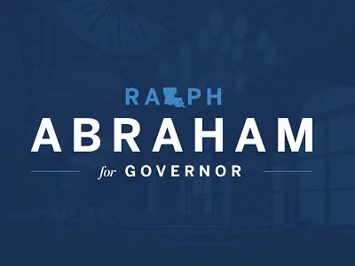 Ralph america blue brand branding campaign logo louisiana patriotic po political political campaign politician politics usa