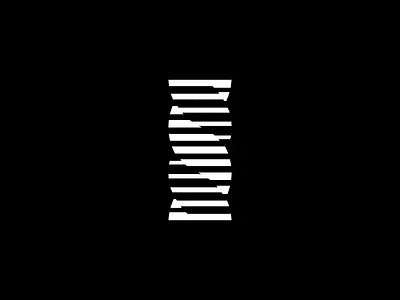 Dna Double Helix Logo biology branding dna icon identity lines linestyle linework logo mark minimal mistershot spiral symbol twist